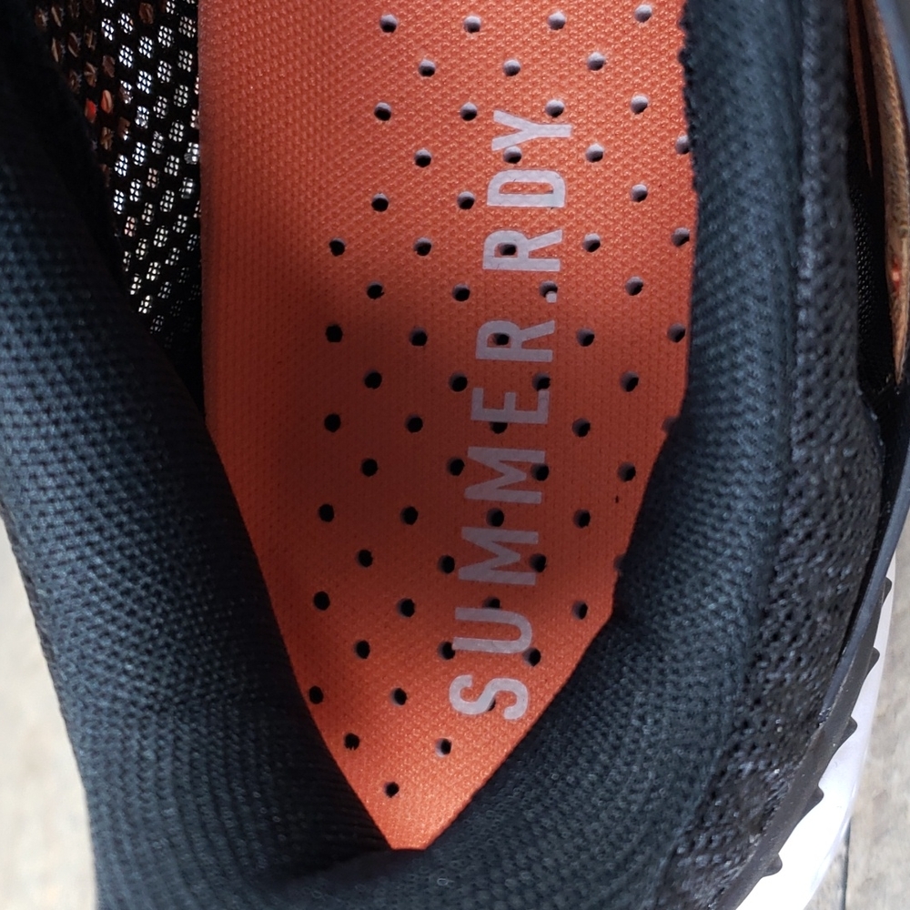 adidas Women's ClimaCool Summer.Rdy Running Shoes Black/Orange - Picture 7 of 10